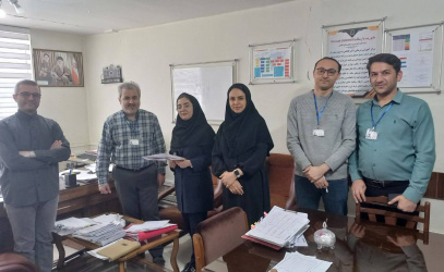 قدردانی از زحمات کارشناس محترم بهداشت حرفه ای مرکز