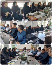 برگزاری کمیته خطر،حوادث و بلایای مرکز