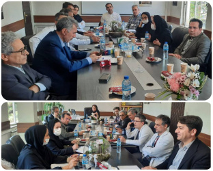 برگزاری جلسه مدیران گروه درمانی با ریاست مرکز