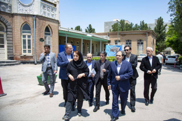 بازدید معاون توسعه مدیریت و منابع وزیر بهداشت از بیمارستان فاطمی اردبیل