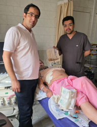 انجام اقدامات اینترونشنال رادیولوژی توسط دکتر میلاد بابازاده در بیمارستان فاطمی