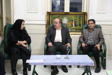 ازدید رئیس مرکز توسعه سازمان و تحول اداری وزارت بهداشت از بیمارستان فاطمی اردبیل