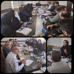 رگزاری مانور دورمیزی مداخله در بحران