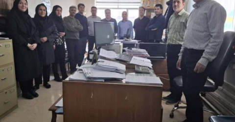 قدردانی از زحمات همکاران محترم امور مالی