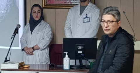 برگزاری کنفرانس مشترک بین گروهی بالینی و علوم پایه